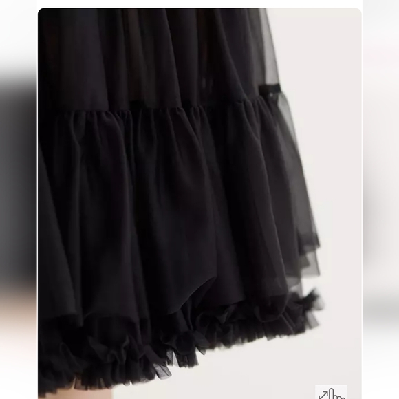 🆕️ TORRID BLACK RETRO CHIC CRINOLINE MIDI SKIRT - PLUS SIZE - Picture 5 of 7